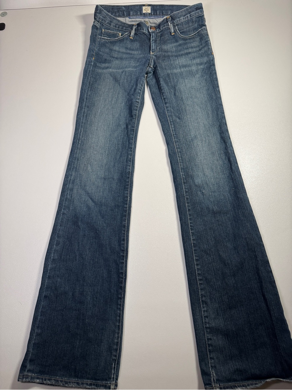 Goldsign Jeans Women’s Size 26 Flare Bootcut Blue Stretch Denim USA 30” Waist